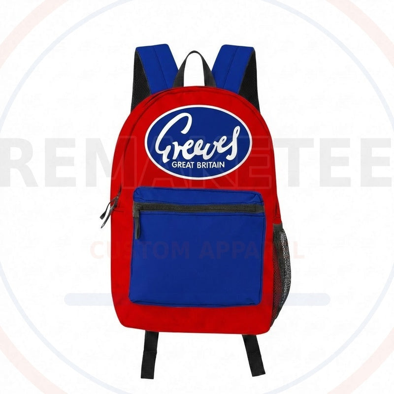 RemakeTee Custom Vintage Retro VMX Racing Backpack 466