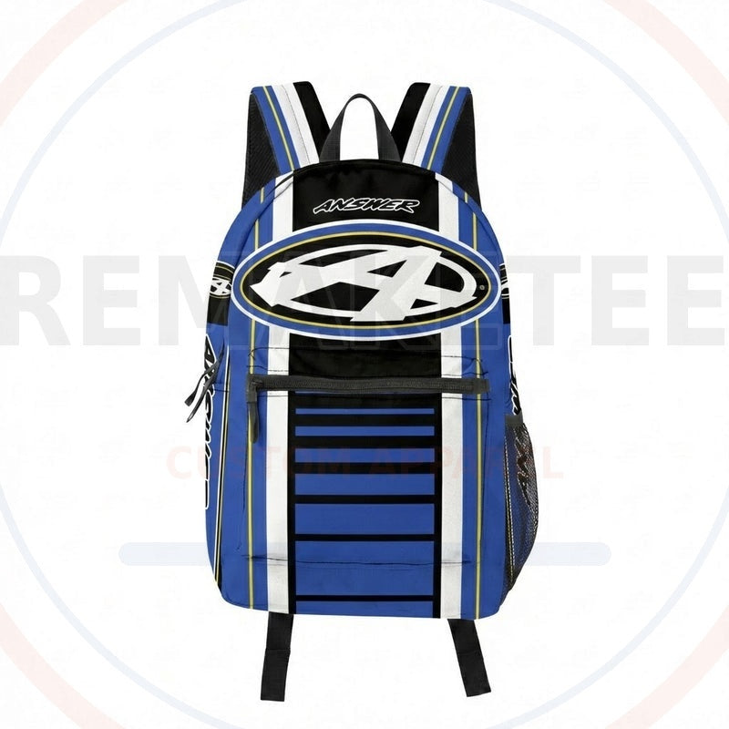 RemakeTee Custom Vintage Retro VMX Racing Backpack 470