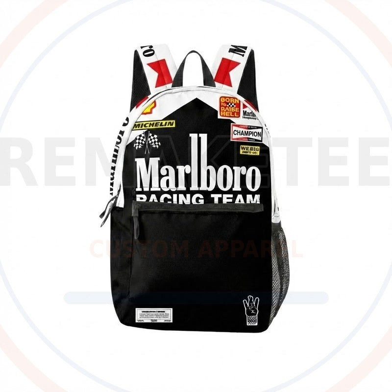 RemakeTee Custom Vintage Retro VMX Racing Backpack 476