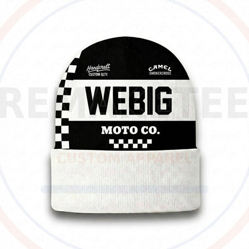 RemakeTee Custom Vintage Retro VMX Racing Beanie 069