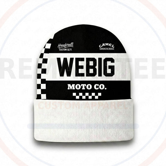 RemakeTee Custom Vintage Retro VMX Racing Beanie 069