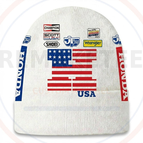 RemakeTee Custom Vintage Retro VMX Racing Beanie 257
