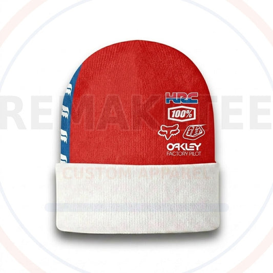 RemakeTee Custom Vintage Retro VMX Racing Beanie 343