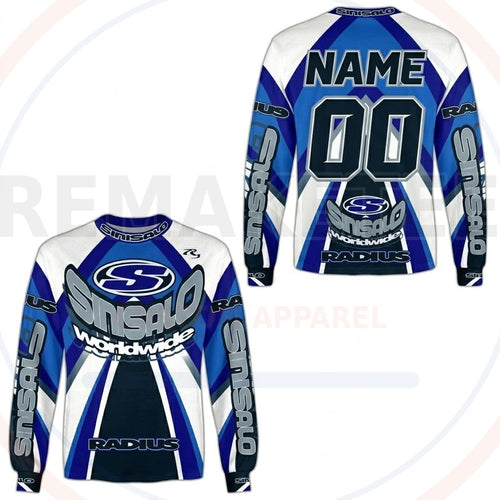 RemakeTee Custom Vintage Retro VMX Racing Jersey 037