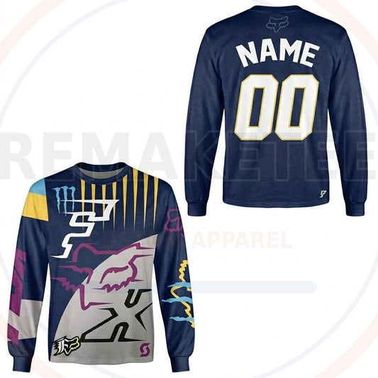 RemakeTee Custom Vintage Retro VMX Racing Jersey 043