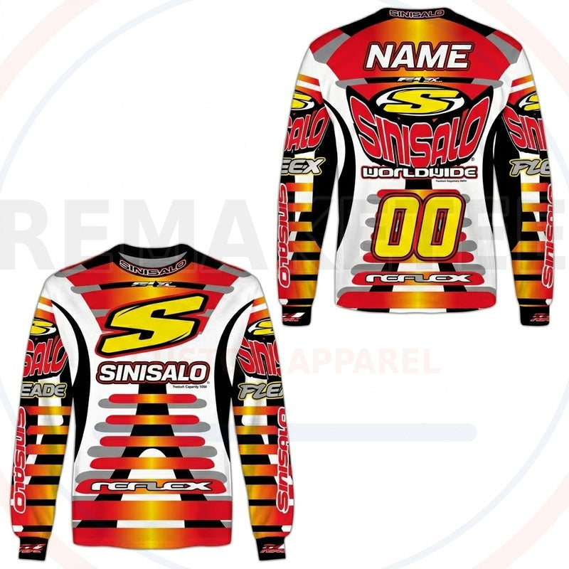 RemakeTee Custom Vintage Retro VMX Racing Jersey 049