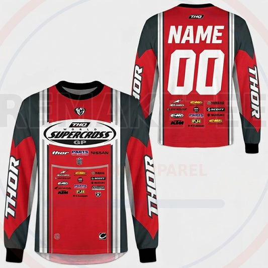 RemakeTee Custom Vintage Retro VMX Racing Jersey 062