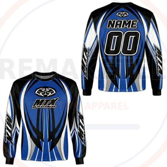 RemakeTee Custom Vintage Retro VMX Racing Jersey 098