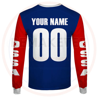 RemakeTee Custom Vintage Retro VMX Racing Jersey 1012