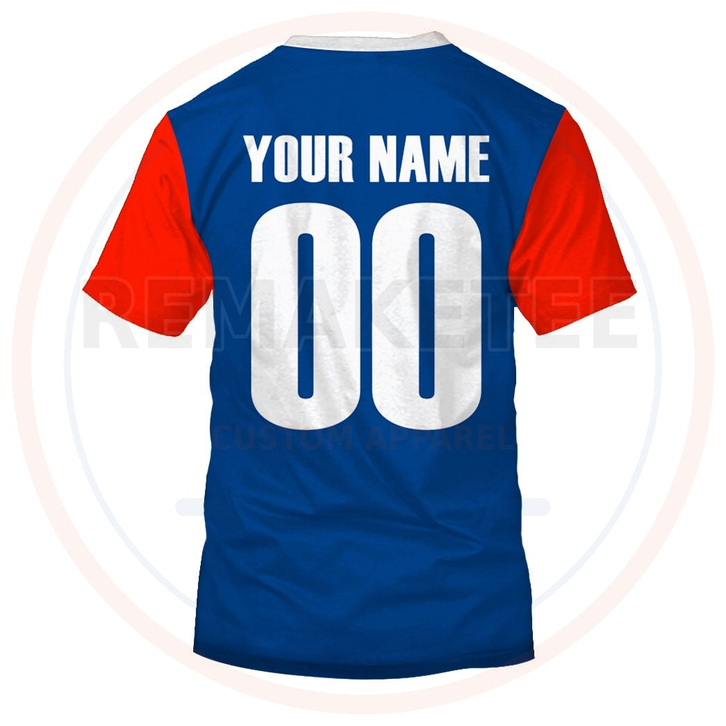RemakeTee Custom Vintage Retro VMX Racing Jersey 1012