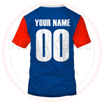 RemakeTee Custom Vintage Retro VMX Racing Jersey 1012