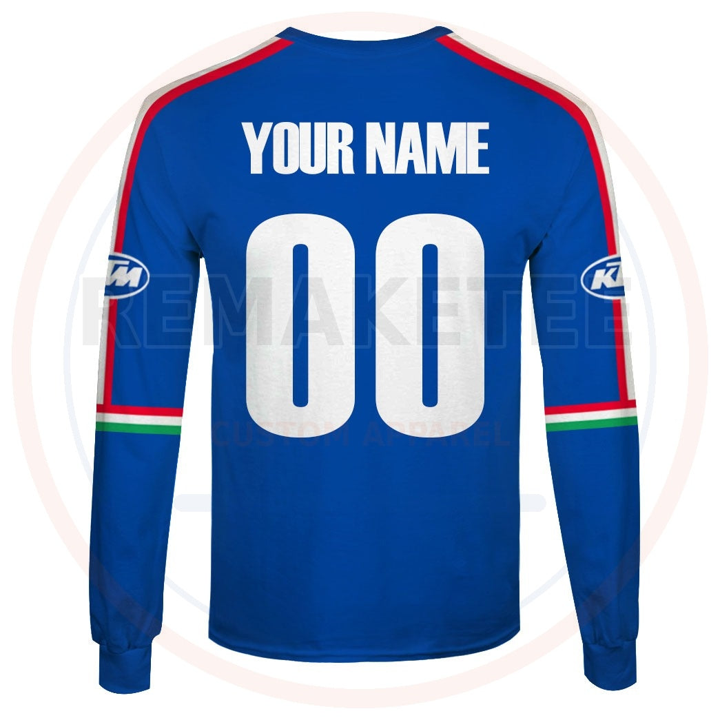 RemakeTee Custom Vintage Retro VMX Racing Jersey 1026