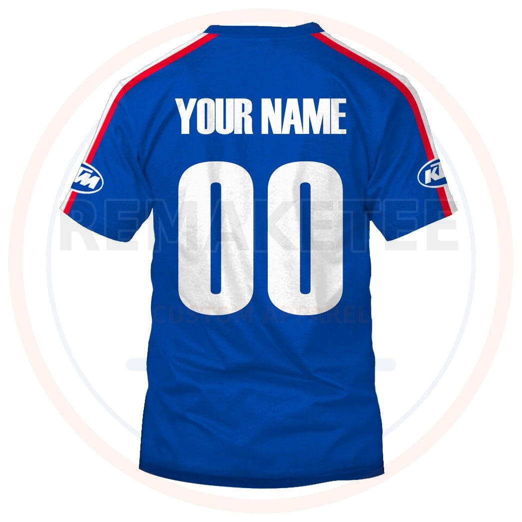 RemakeTee Custom Vintage Retro VMX Racing Jersey 1026