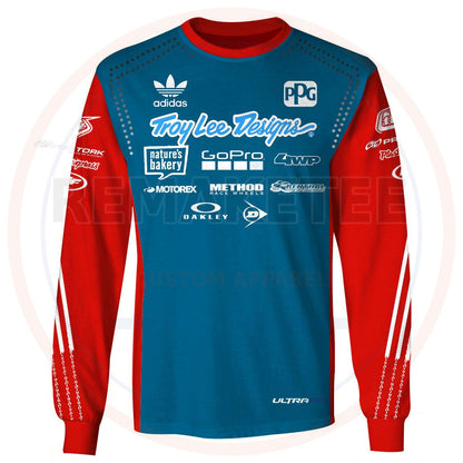 RemakeTee Custom Vintage Retro VMX Racing Jersey 1043
