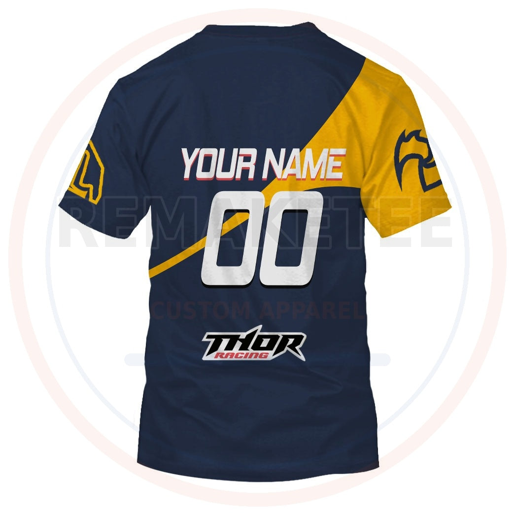 RemakeTee Custom Vintage Retro VMX Racing Jersey 1045