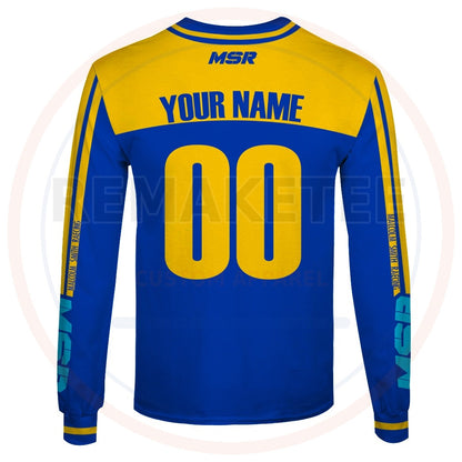RemakeTee Custom Vintage Retro VMX Racing Jersey 1050