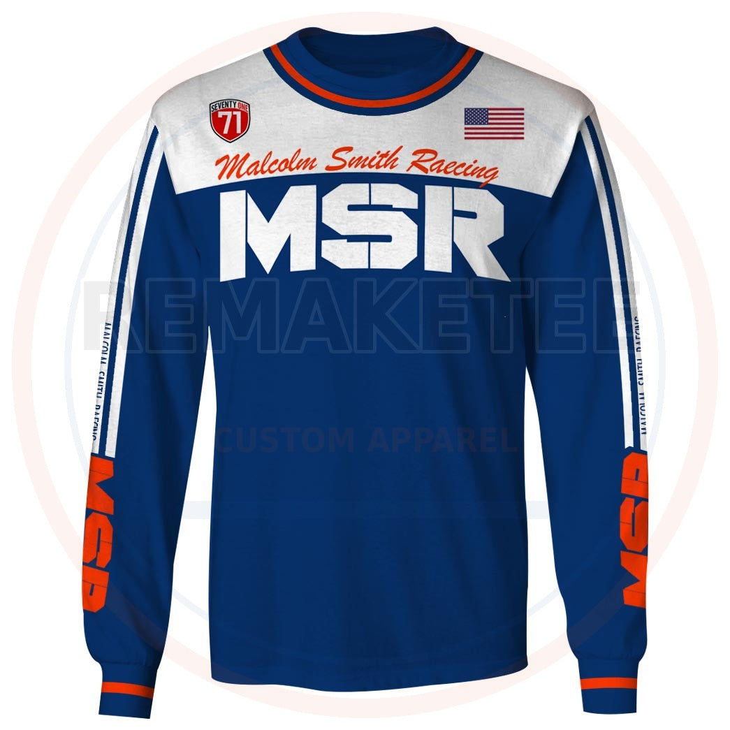 RemakeTee Custom Vintage Retro VMX Racing Jersey 1051