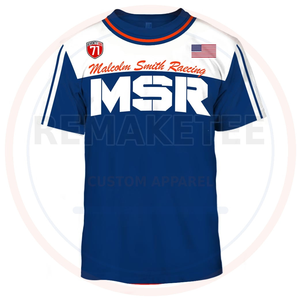RemakeTee Custom Vintage Retro VMX Racing Jersey 1051