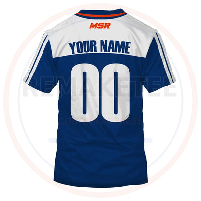 RemakeTee Custom Vintage Retro VMX Racing Jersey 1051