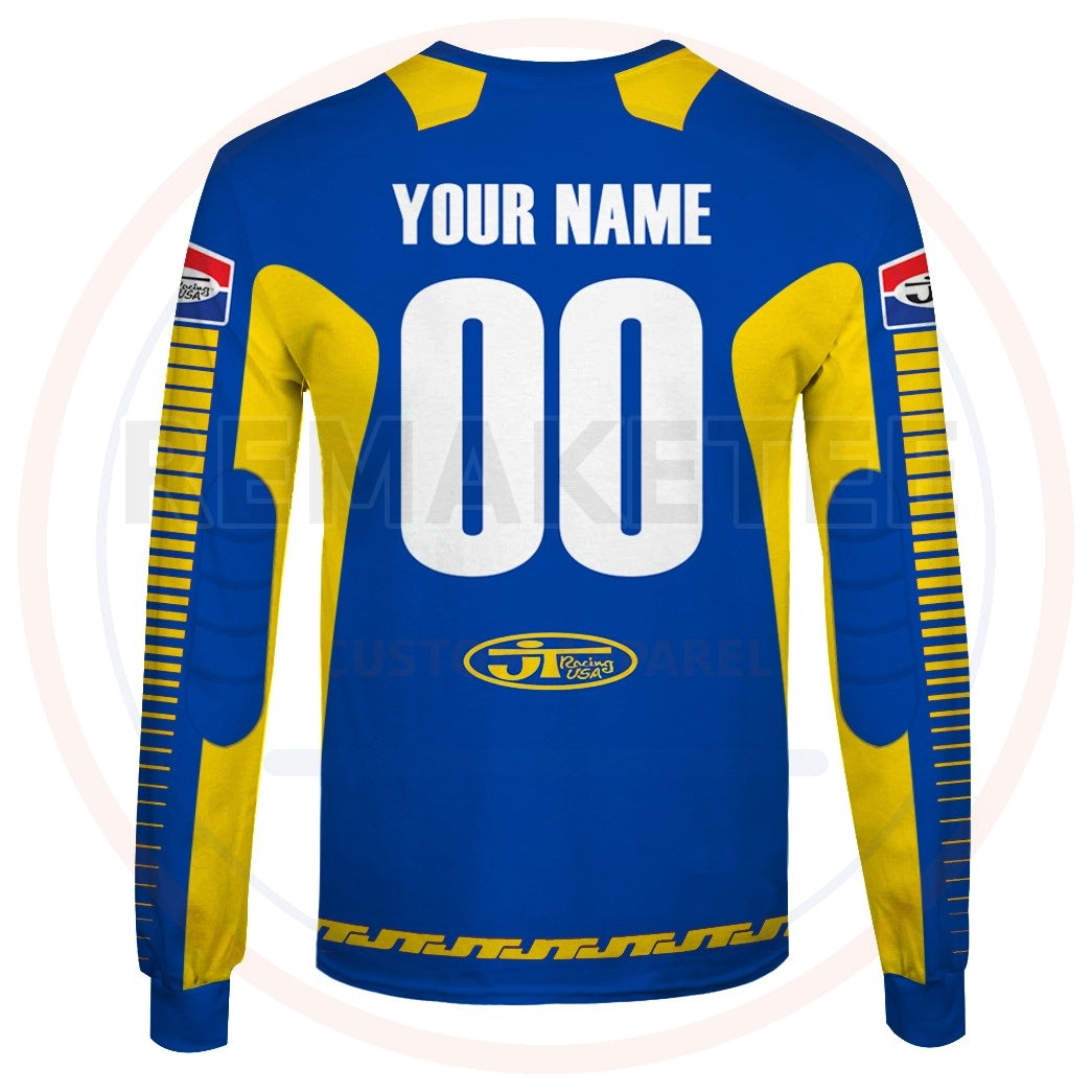 RemakeTee Custom Vintage Retro VMX Racing Jersey 1068