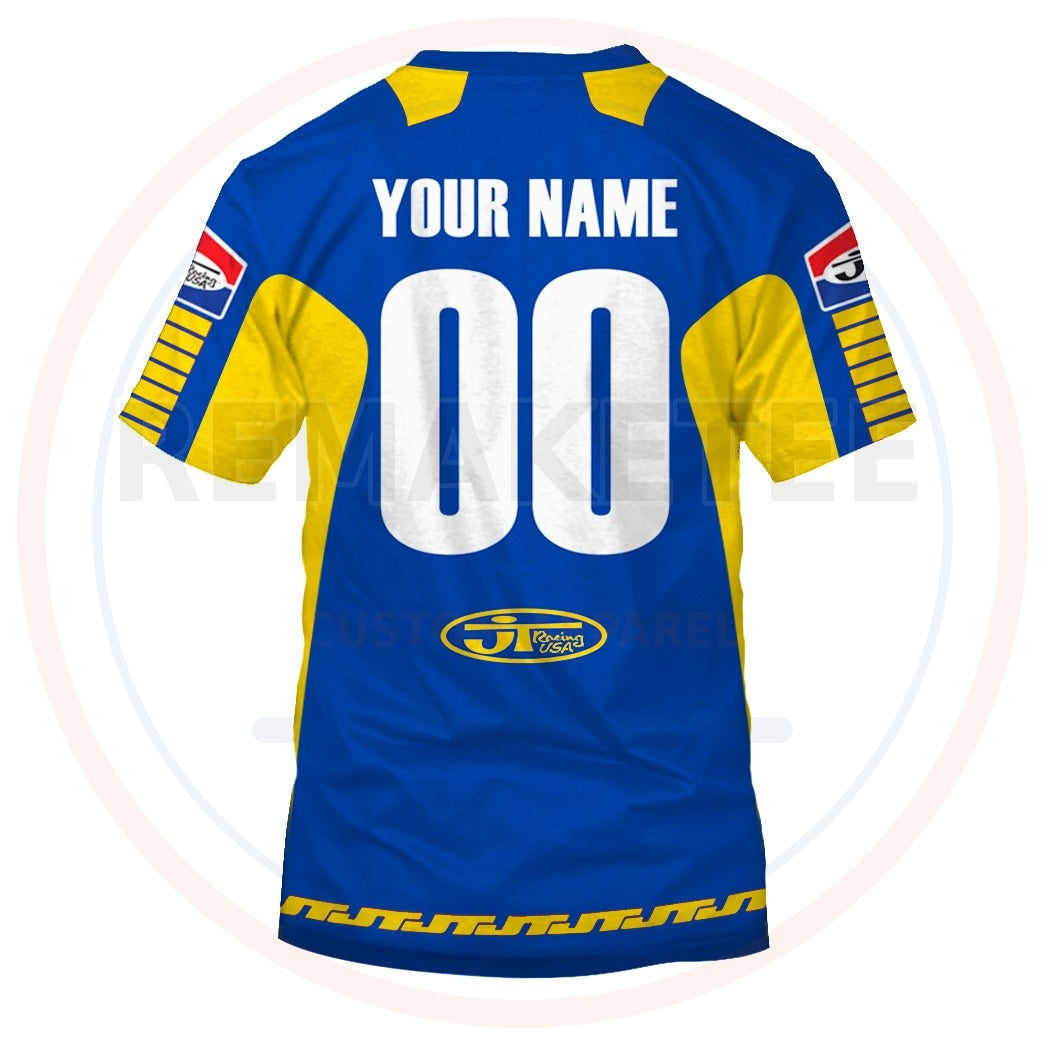 RemakeTee Custom Vintage Retro VMX Racing Jersey 1068