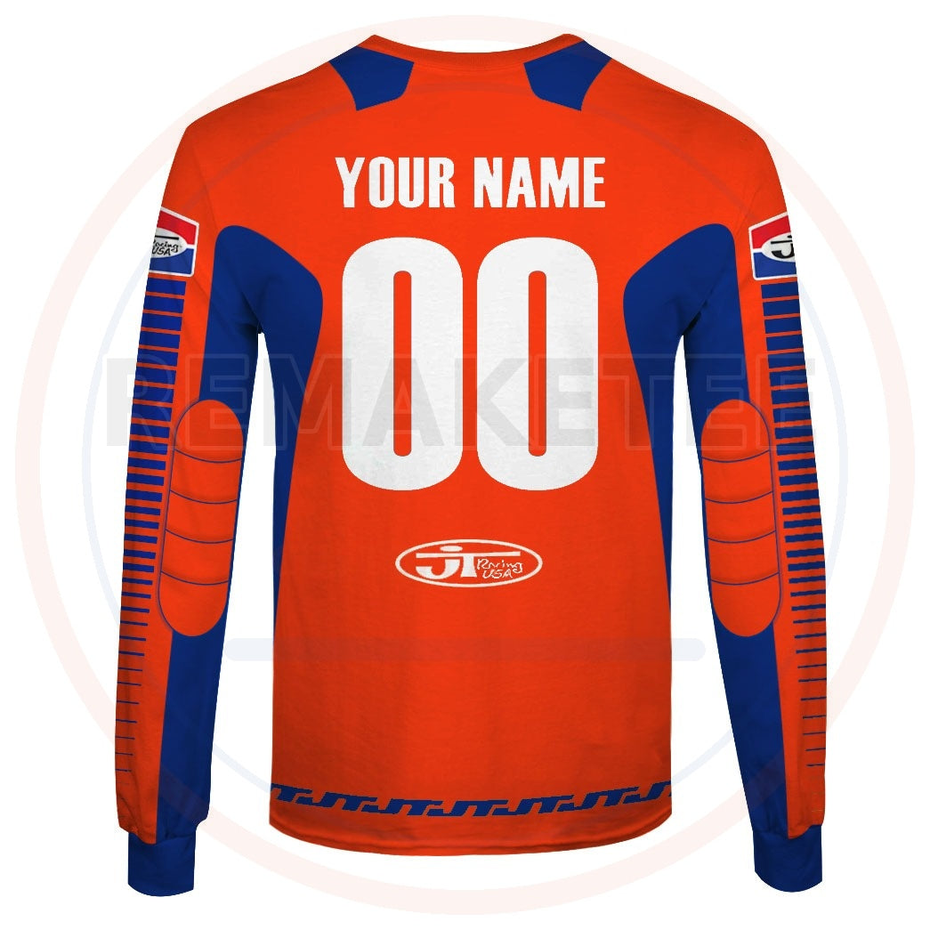 RemakeTee Custom Vintage Retro VMX Racing Jersey 1069