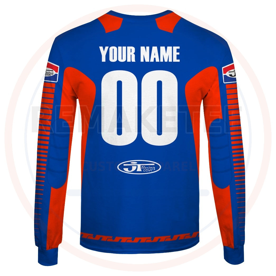 RemakeTee Custom Vintage Retro VMX Racing Jersey 1071