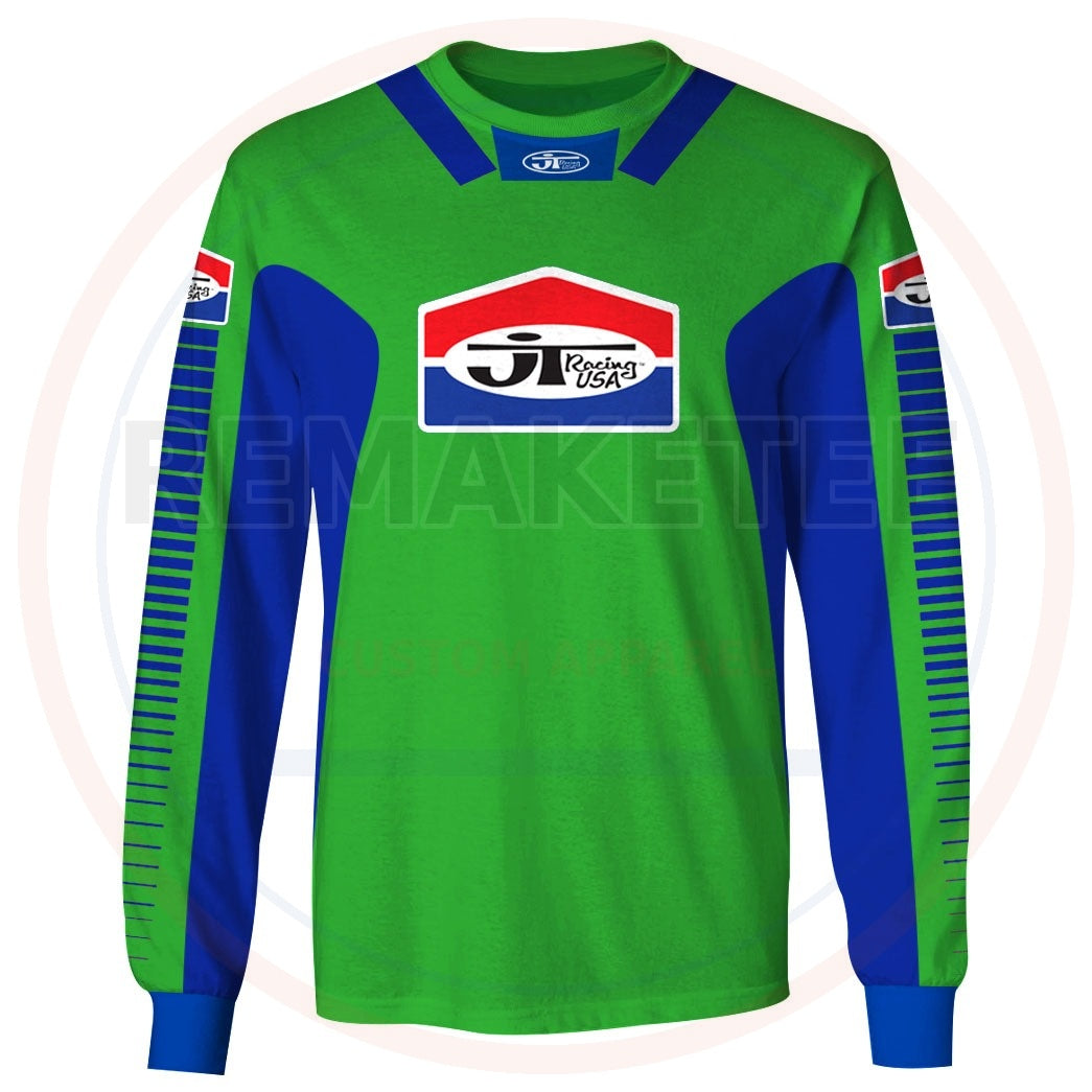 RemakeTee Custom Vintage Retro VMX Racing Jersey 1072