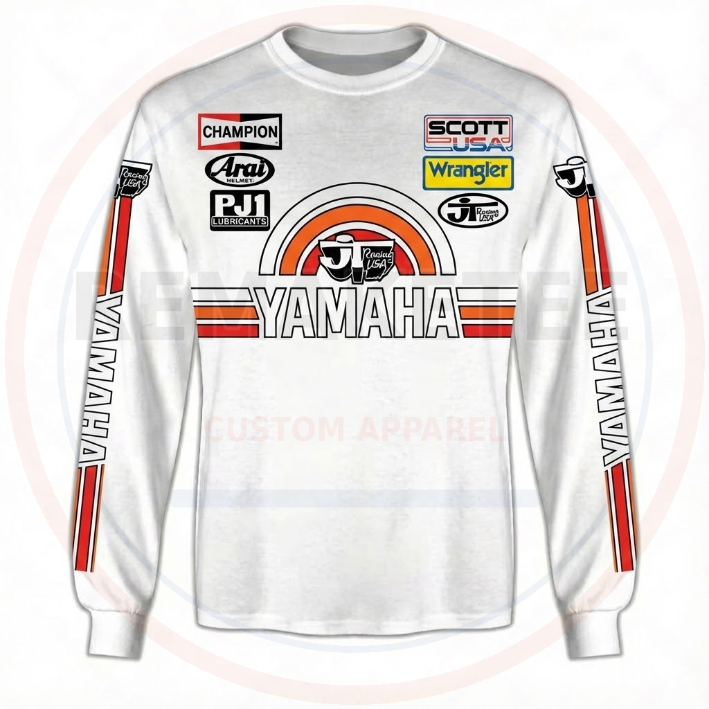 RemakeTee Custom Vintage Retro VMX Racing Jersey 1074
