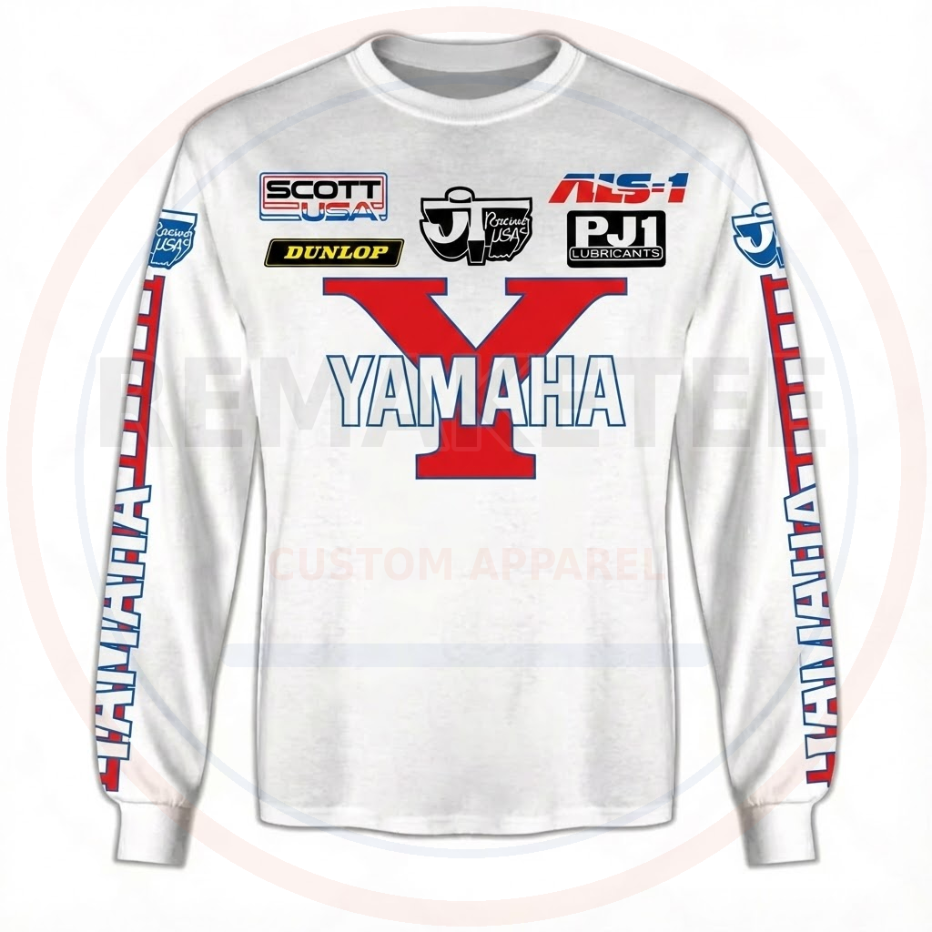 RemakeTee Custom Vintage Retro VMX Racing Jersey 1075