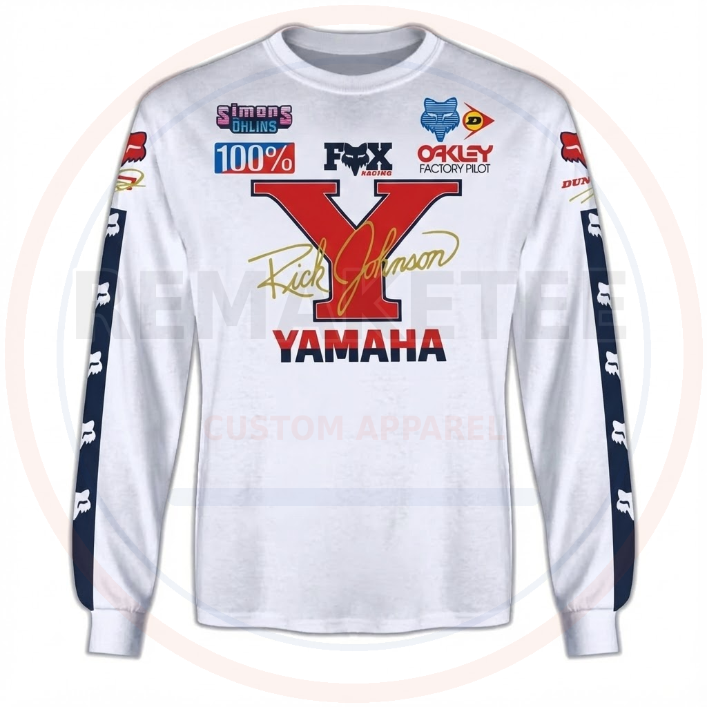 RemakeTee Custom Vintage Retro VMX Racing Jersey 1076