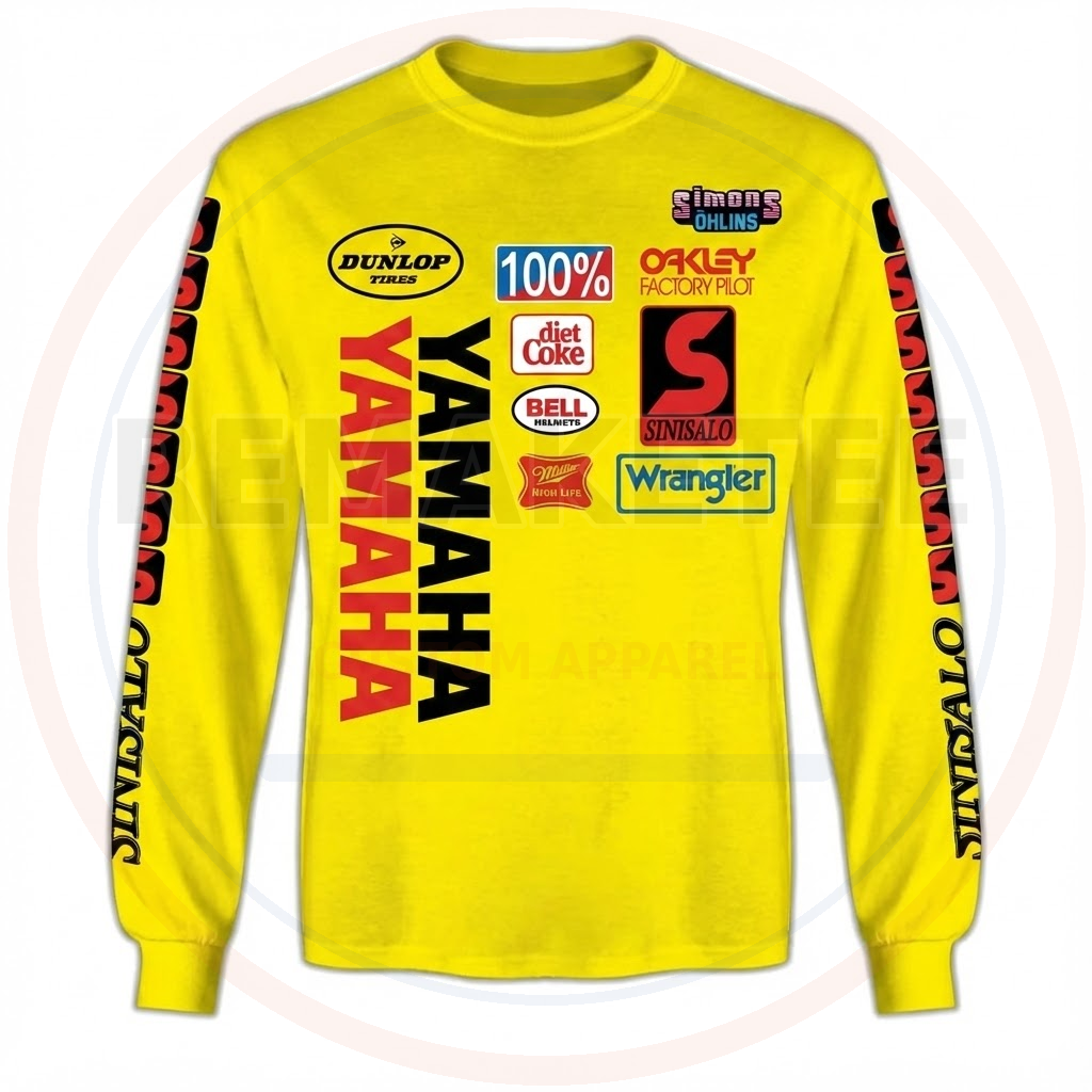 RemakeTee Custom Vintage Retro VMX Racing Jersey 1077