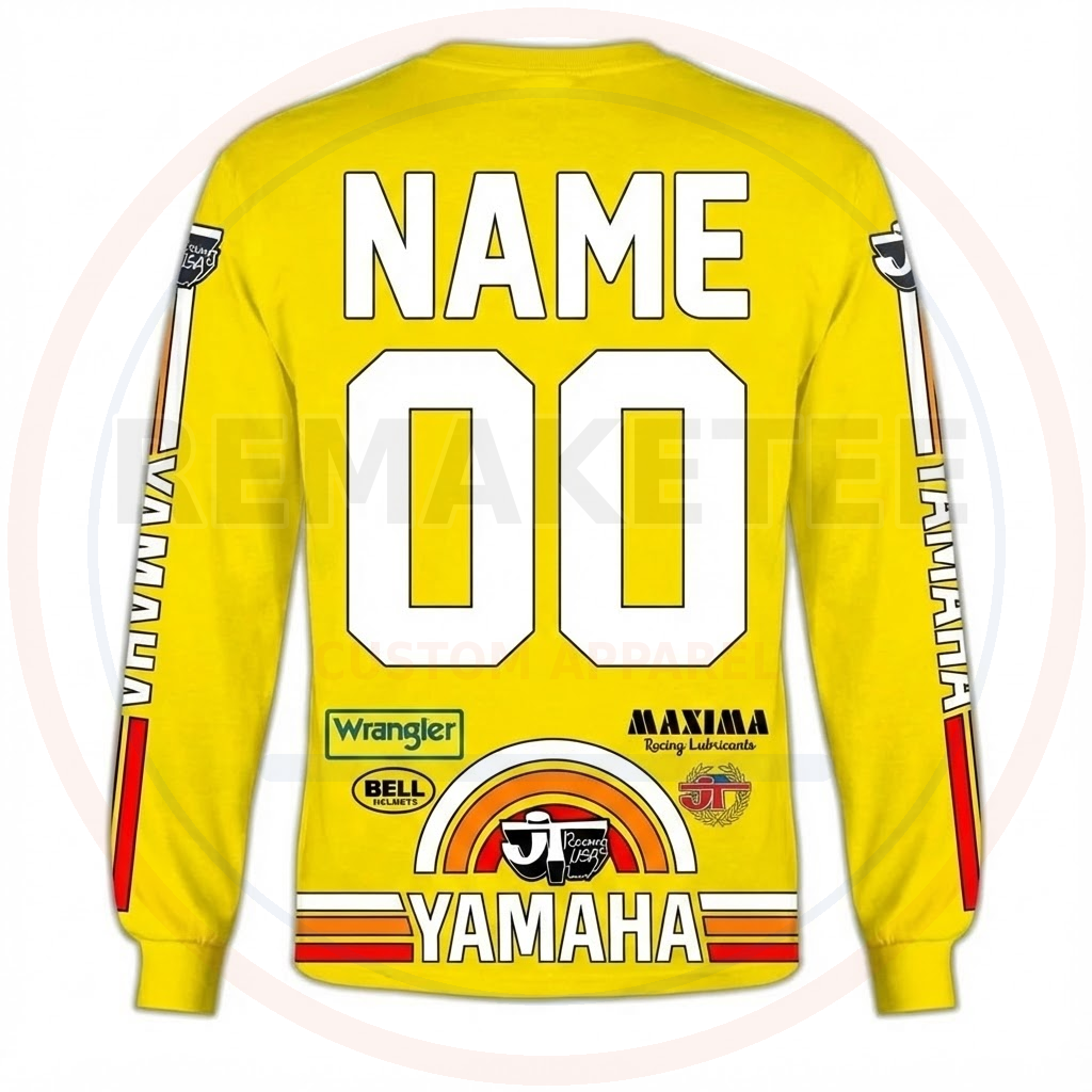 RemakeTee Custom Vintage Retro VMX Racing Jersey 1078