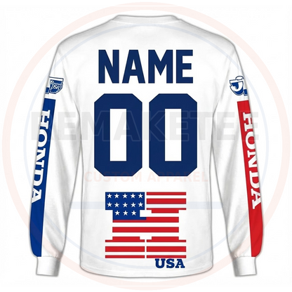 RemakeTee Custom Vintage Retro VMX Racing Jersey 1082