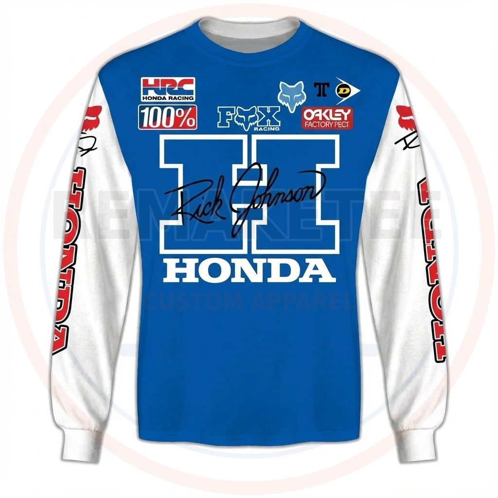 RemakeTee Custom Vintage Retro VMX Racing Jersey 1083