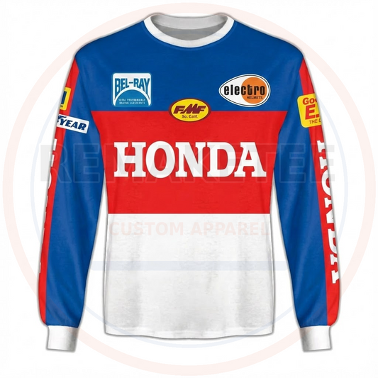 RemakeTee Custom Vintage Retro VMX Racing Jersey 1084