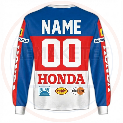 RemakeTee Custom Vintage Retro VMX Racing Jersey 1084