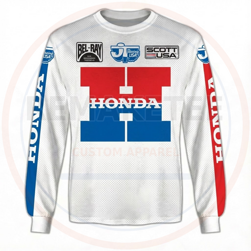 RemakeTee Custom Vintage Retro VMX Racing Jersey 1086
