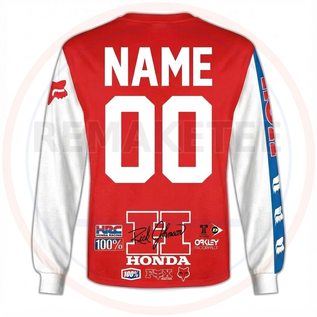 RemakeTee Custom Vintage Retro VMX Racing Jersey 1091