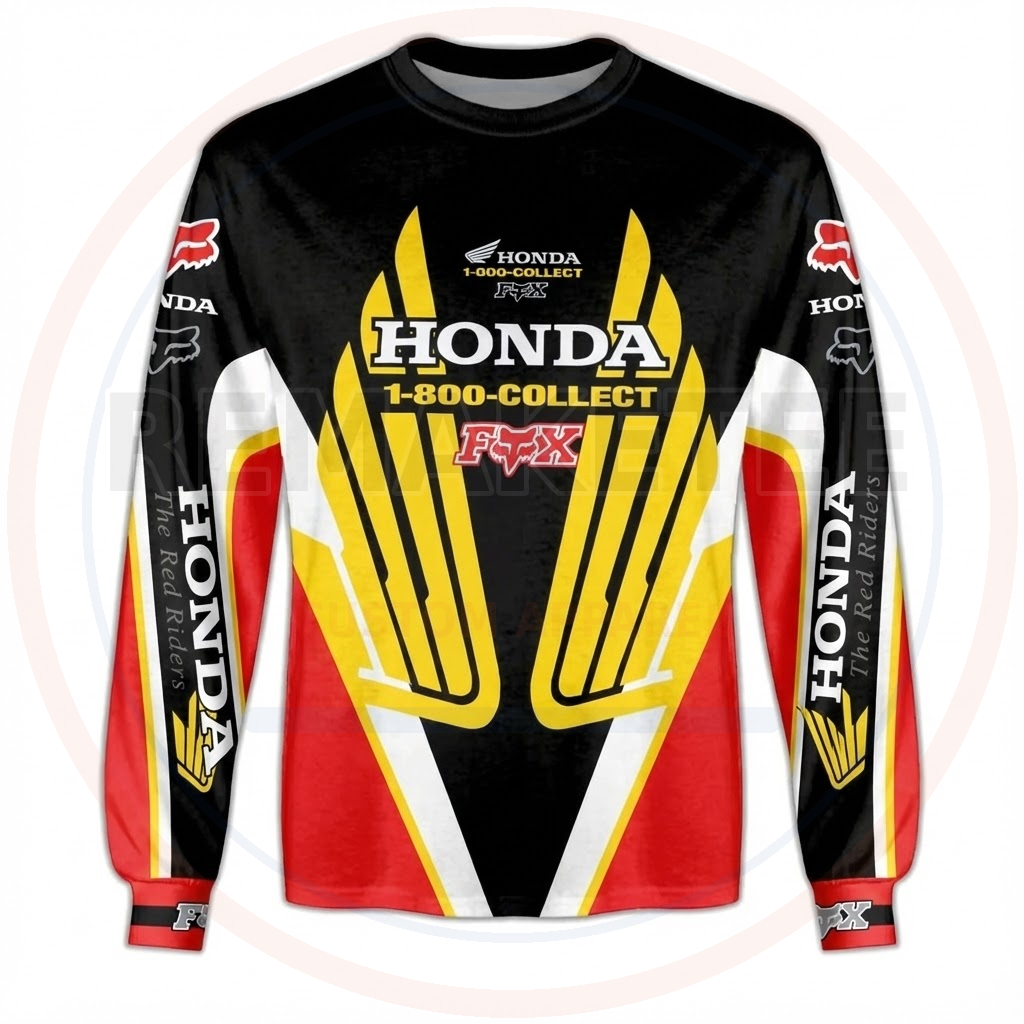 RemakeTee Custom Vintage Retro VMX Racing Jersey 1092