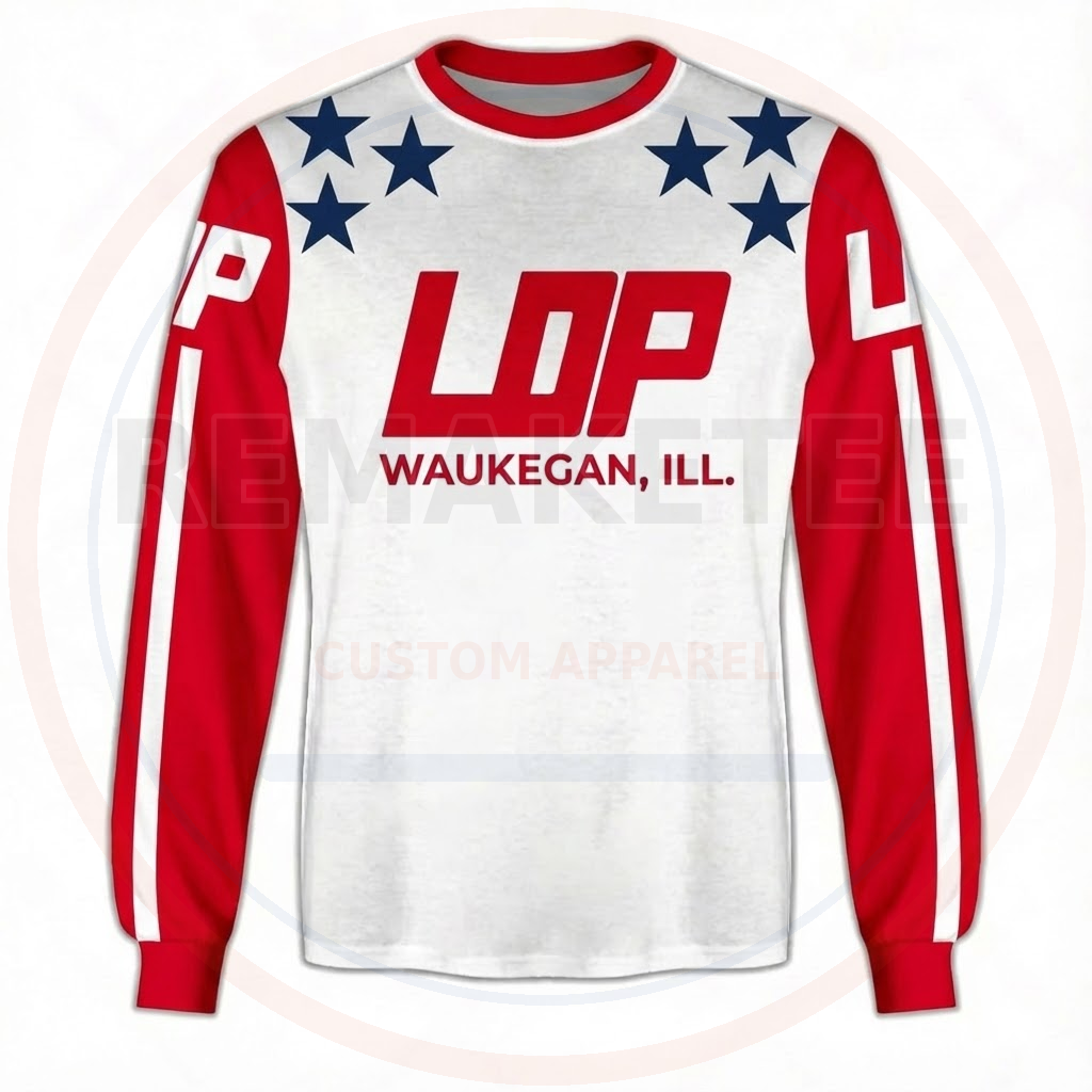 RemakeTee Custom Vintage Retro VMX Racing Jersey 1094
