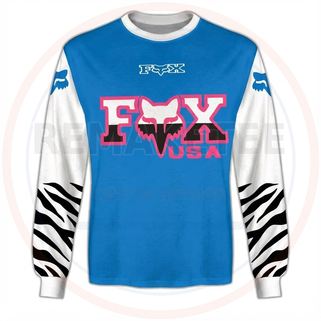 RemakeTee Custom Vintage Retro VMX Racing Jersey 1095