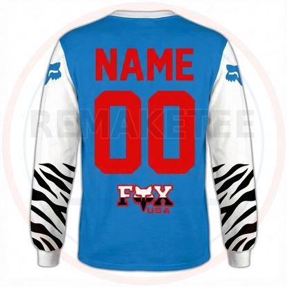 RemakeTee Custom Vintage Retro VMX Racing Jersey 1095