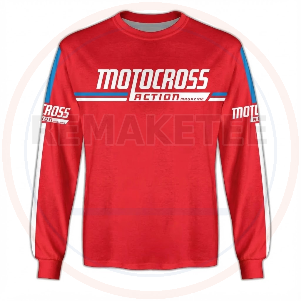 RemakeTee Custom Vintage Retro VMX Racing Jersey 1101