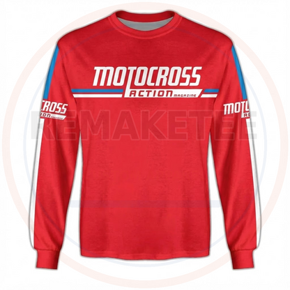 RemakeTee Custom Vintage Retro VMX Racing Jersey 1101