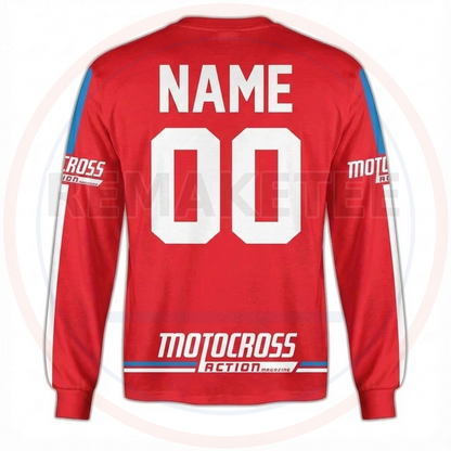 RemakeTee Custom Vintage Retro VMX Racing Jersey 1101