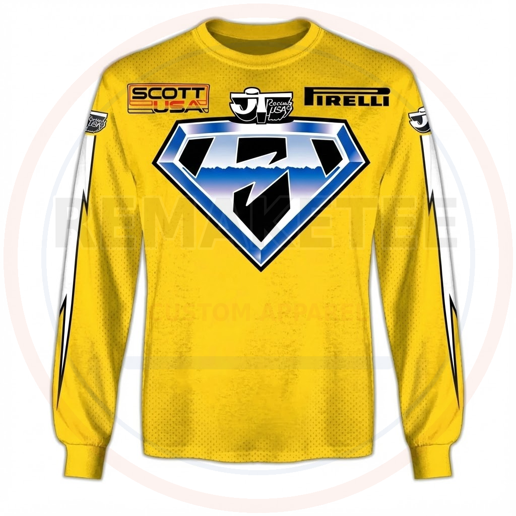 RemakeTee Custom Vintage Retro VMX Racing Jersey 1103