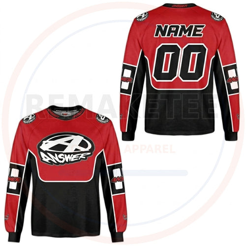 RemakeTee Custom Vintage Retro VMX Racing Jersey 1236