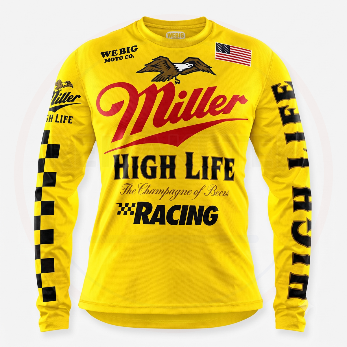 Miller #1278 vintage VMX racing jersey - product view