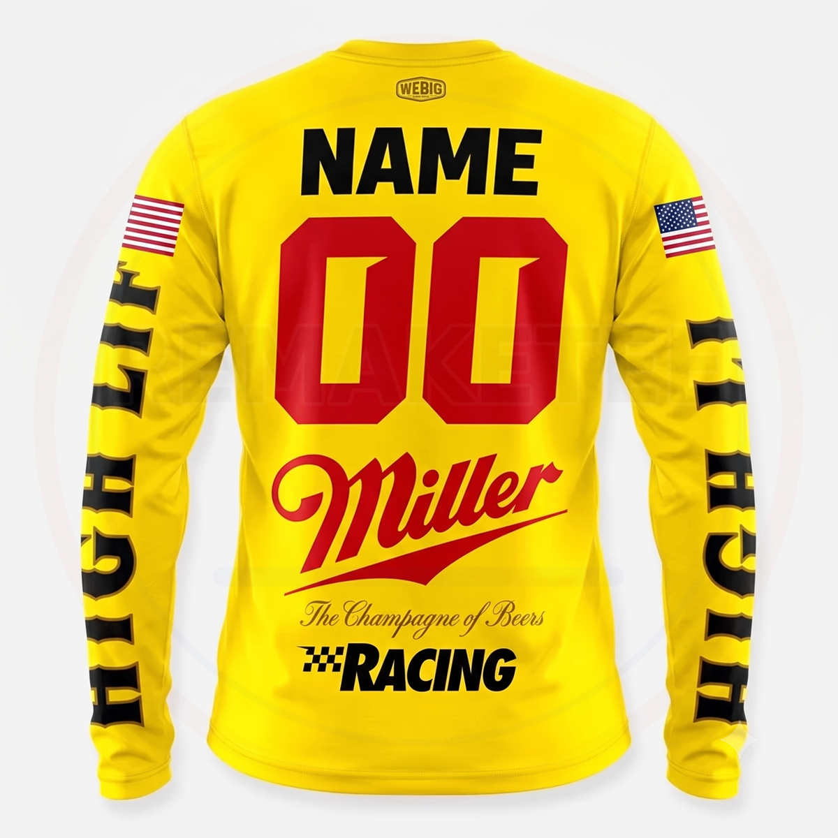 Miller #1278 vintage VMX racing jersey - alternate product view